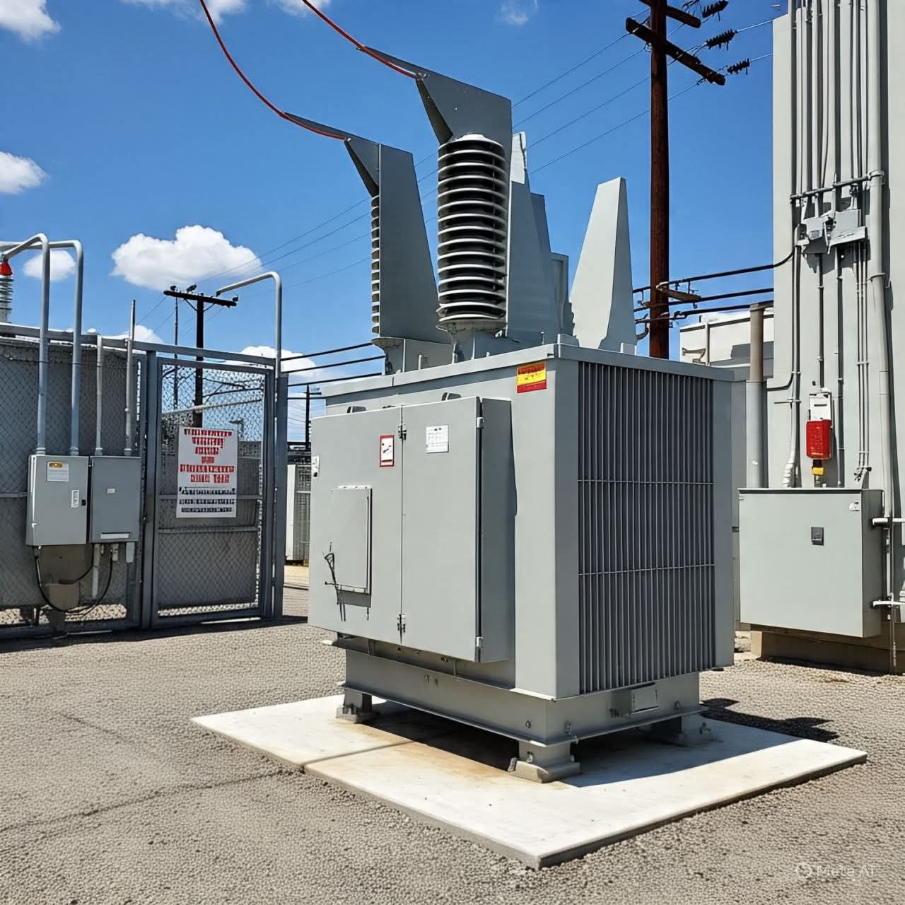 Power substation transformer